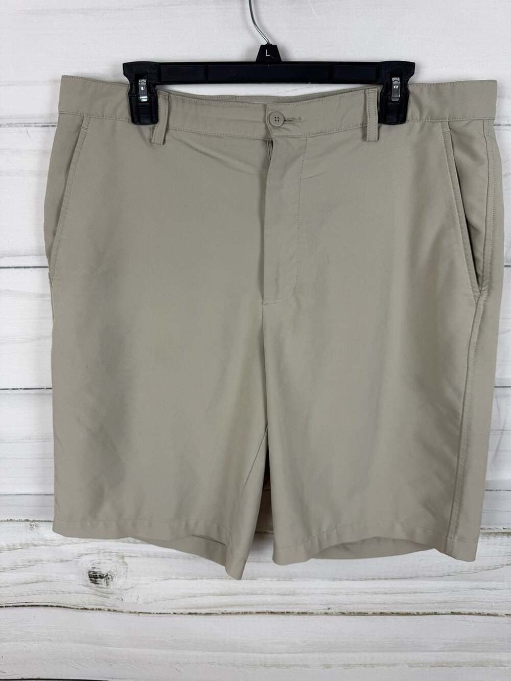 FootJoy Performance Golf Shorts Khaki Tan Size 36